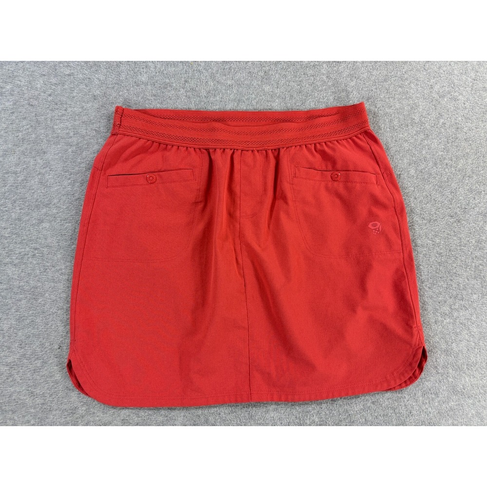 Mountain Hardwear Red Athletic Shorts Skort